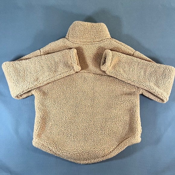 All In Motion Tan Fleece Pullover Sweatshirt Woman’s Size XS All In Motion - Picture 3 of 3